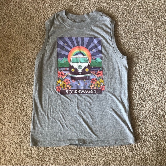 Volkswagen sleeveless tank top Size Small - Picture 1 of 5